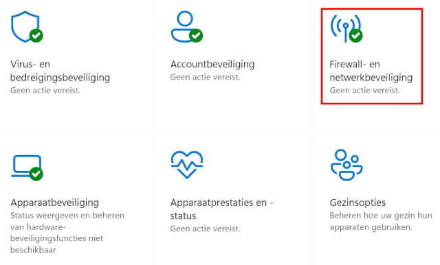 Firewall- en netwerkbeveiliging