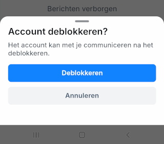 Iemand deblokkeren op Bluesky 4