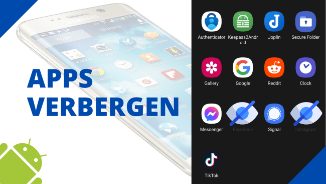 Apps verbergen op een Samsung-telefoon (stap voor stap)