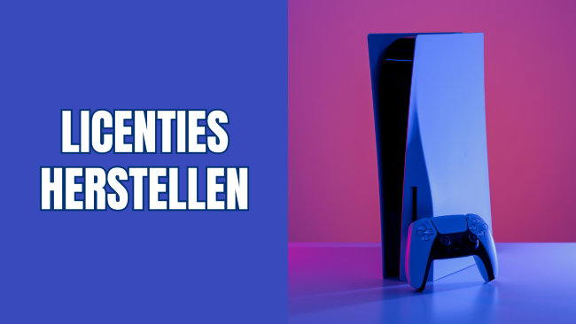 Licenties herstellen op de PS5 (stap voor stap)