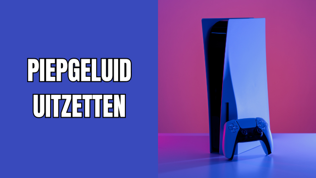 Piepgeluid uitzetten op je PS5 (stap voor stap)