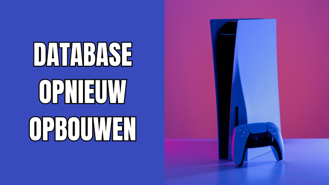 Problemen met je PS5? Of is het langzaam? Herbouw de database!